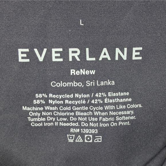 Everlane Renew The Seamless Legging Leggings High Rise Gray Women's Size Large - Picture 7 of 10